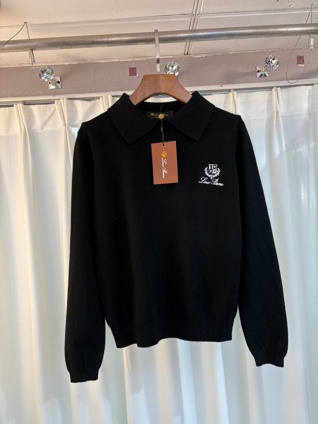 Loro Piana Collared Half-Zip Sweater