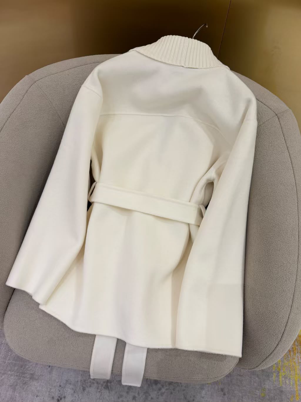 Loro Piana Shawl-Collar Belted Cardigan