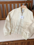 HERMES Textured Zip Jacket