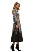 Zimmermann Floral Belted Midi Dress