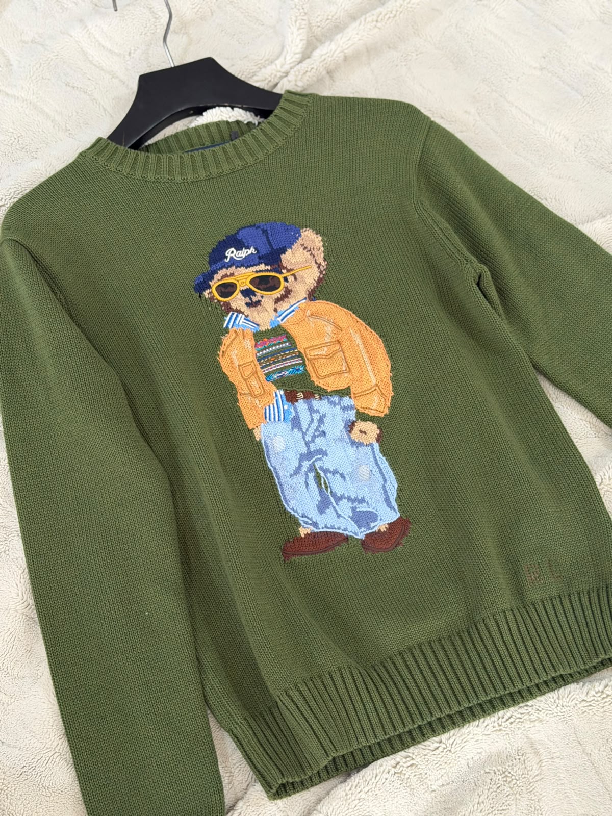 polo Bear Crewneck Sweater