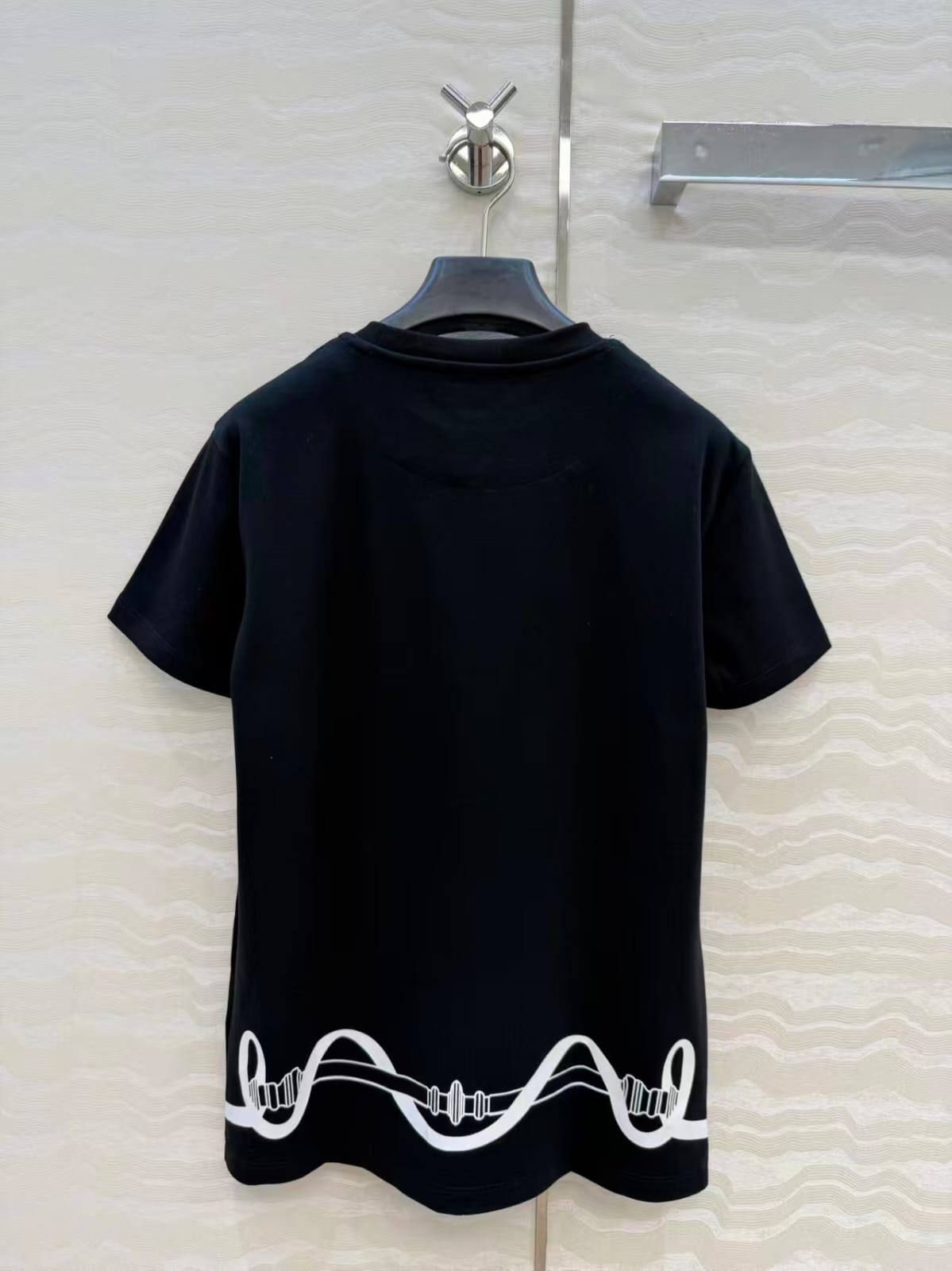 HERMES Model 27 Ornamental Graphic T-Shirt