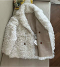 HERMES Textured Contrast-Panel Jacket