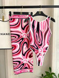 Pucci Iride Print One-Piece Swimsuit