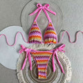 Missoni Zigzag Pattern Triangle Bikini Set