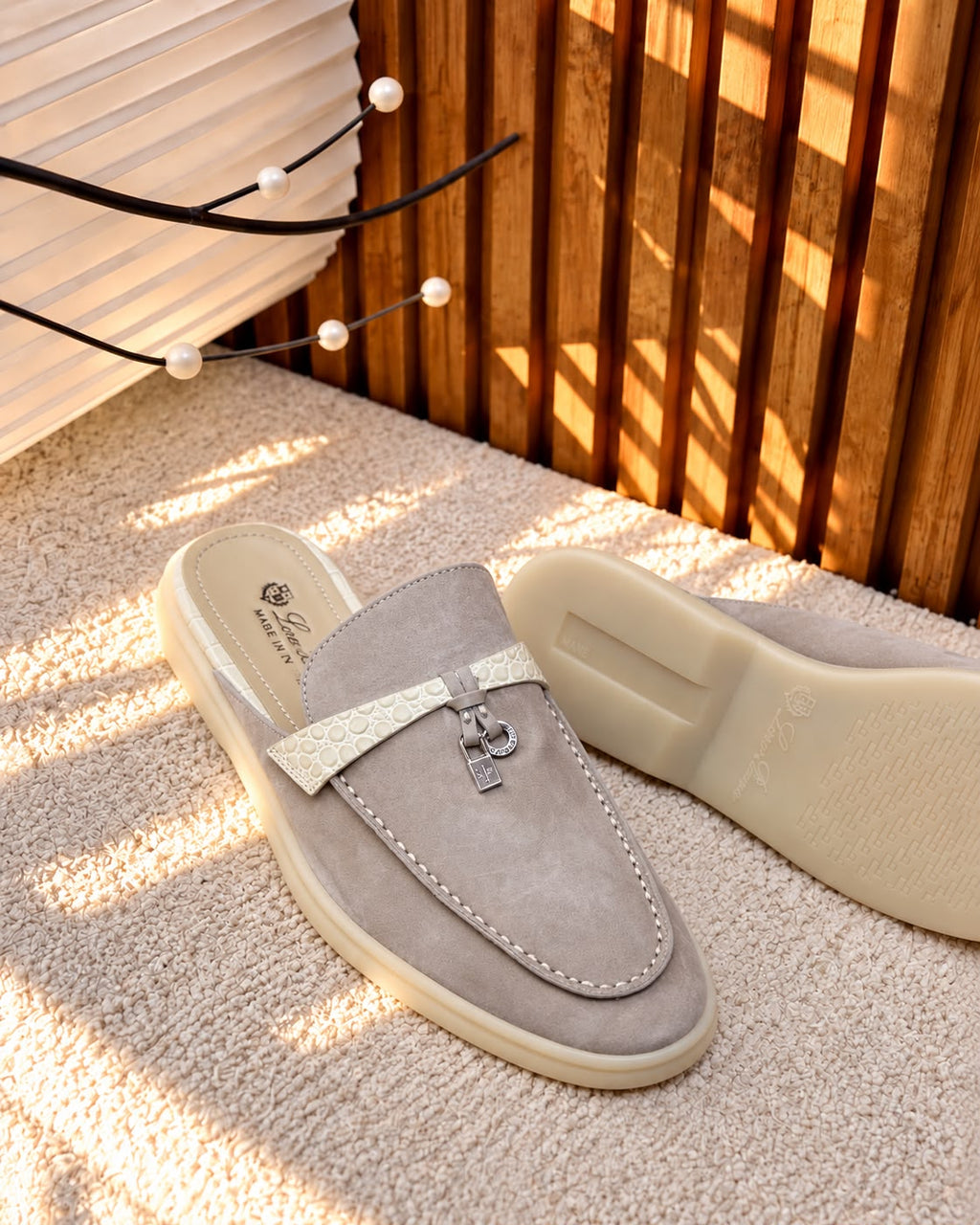 Loro Piana Pink Suede