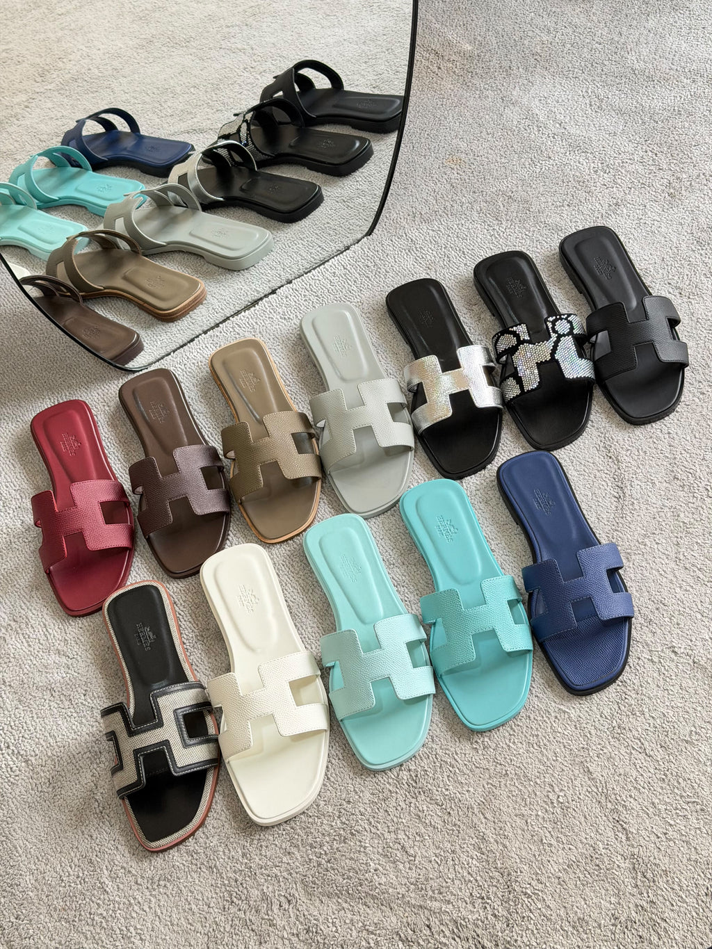 Hermès Oran Flat Sandals