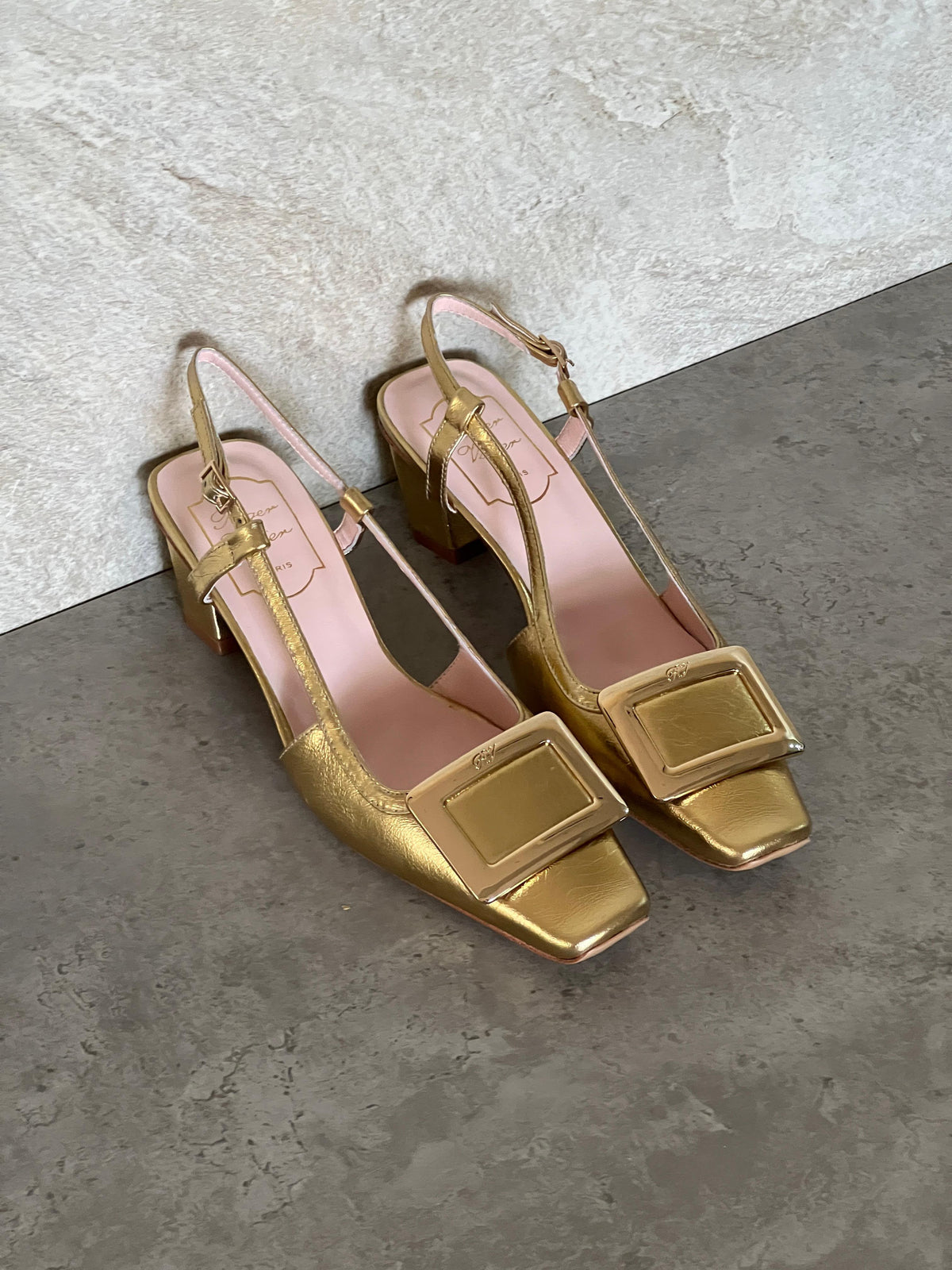 Roger Vivier Buckle Slingback Pumps