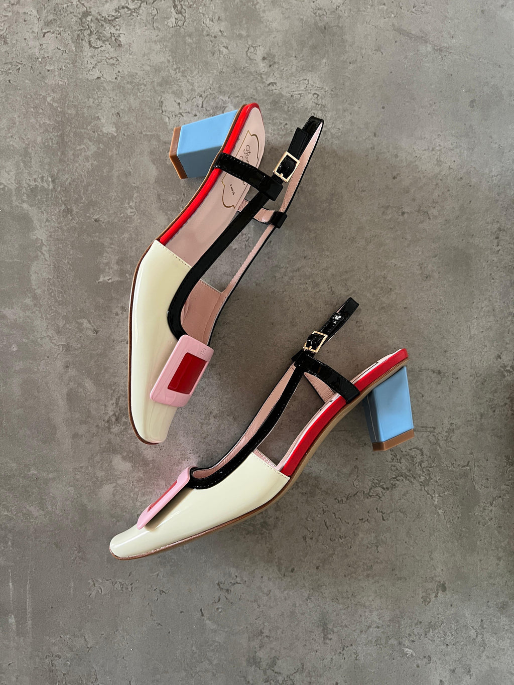Roger Vivier Buckle Slingback Pumps