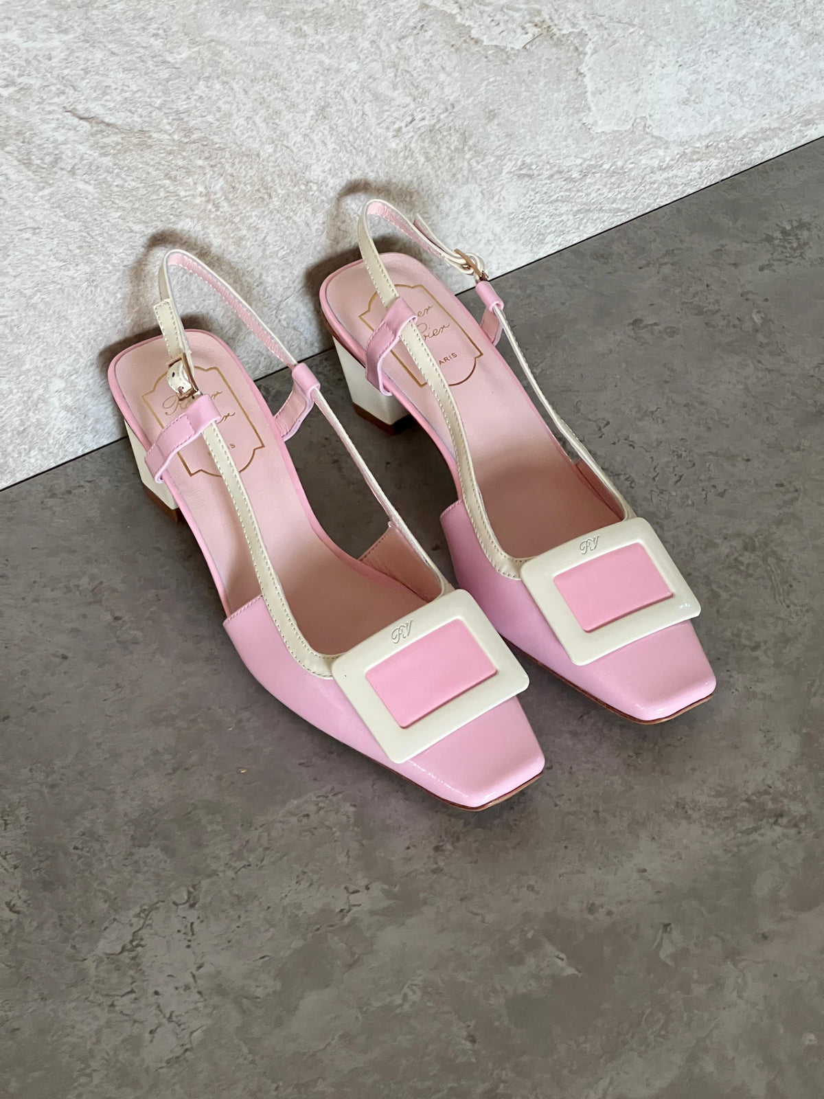 Roger Vivier Buckle Slingback Pumps
