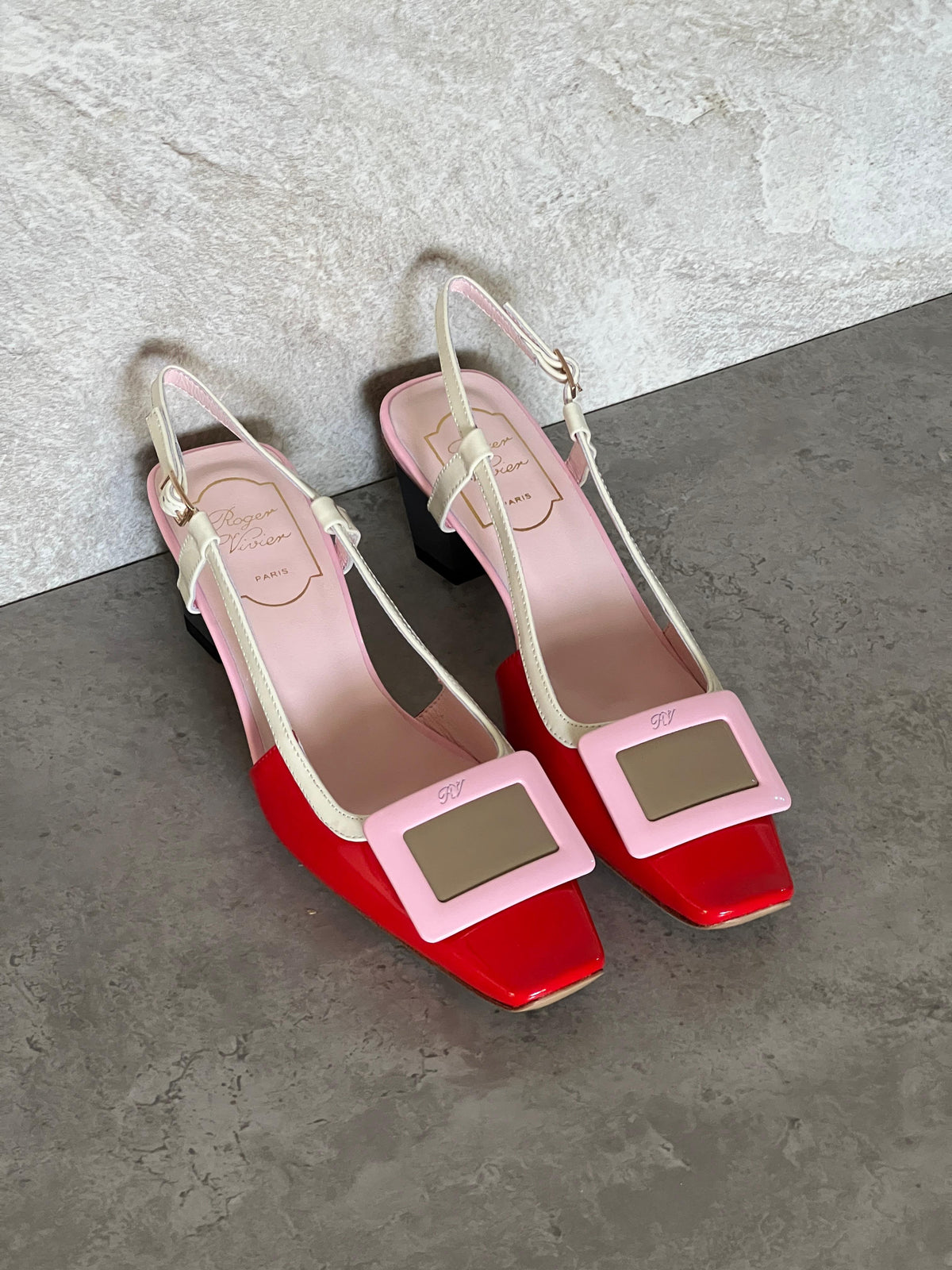 Roger Vivier Buckle Slingback Pumps