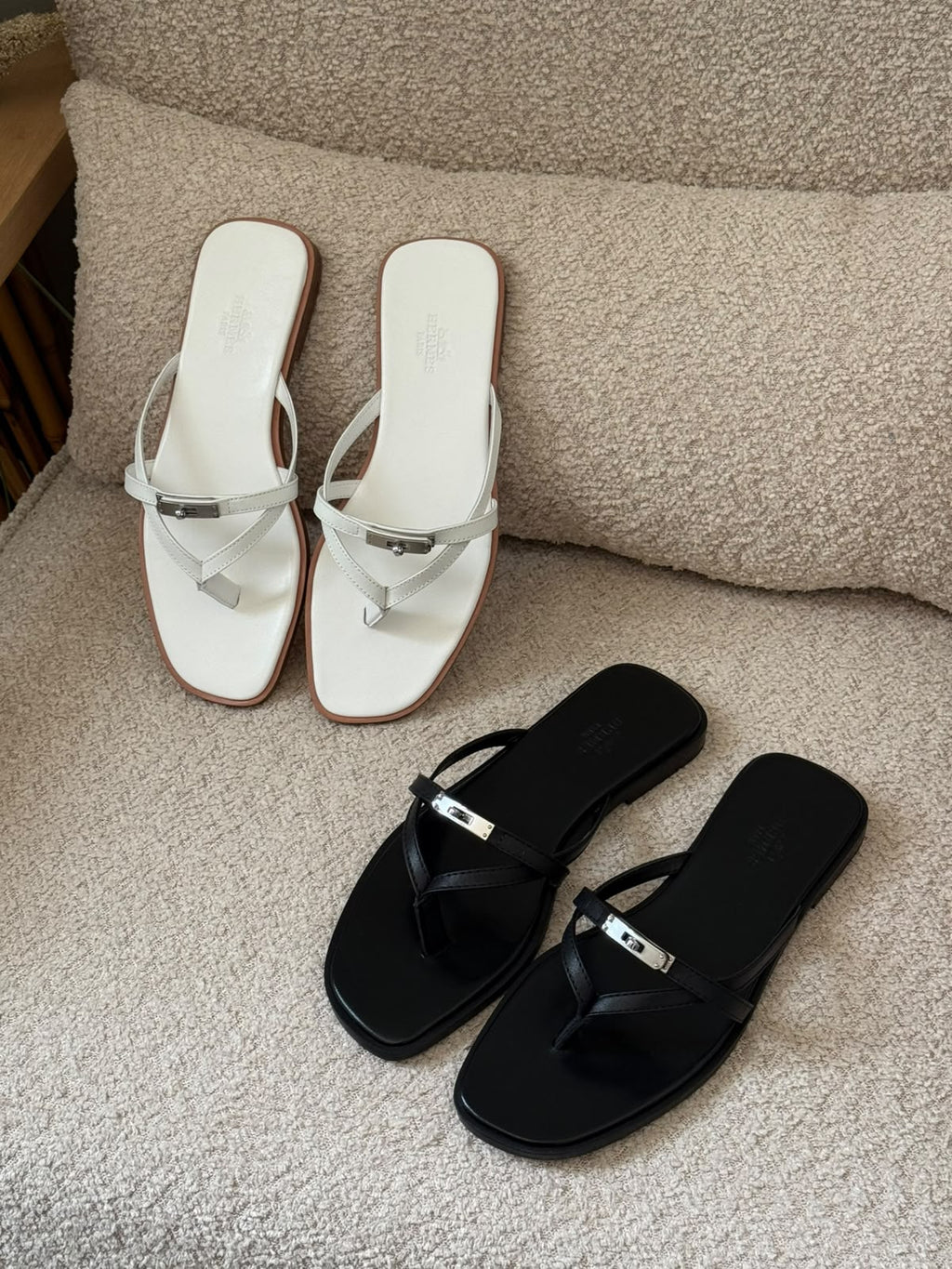 Hermès Strappy Flat Sandals