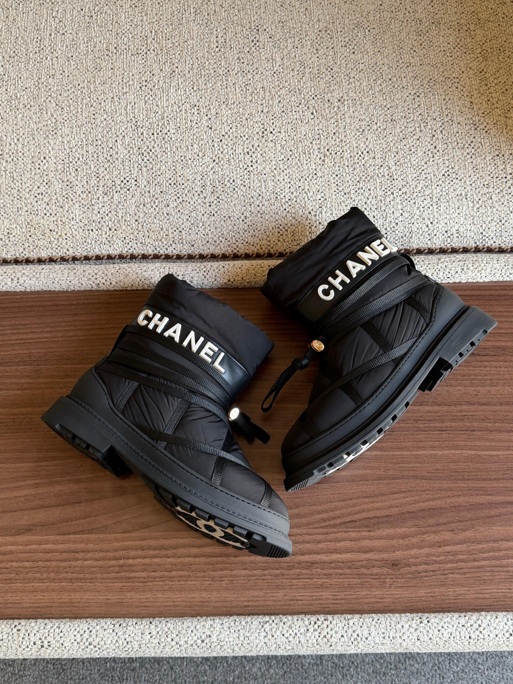 Chanel Padded Boots