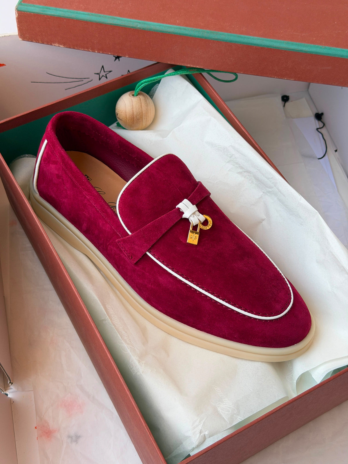 Loro Piana Suede Loafers