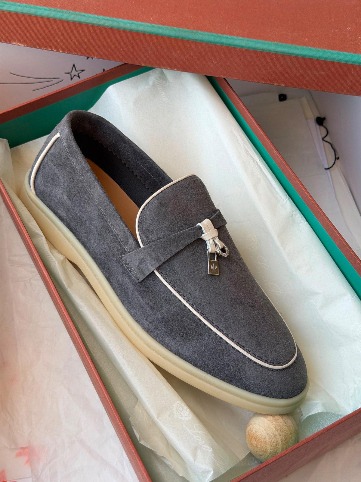 Loro Piana Suede Loafers