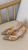 Jimmy Choo Crystal Pointed Pumps